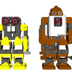 Robonoid-DesignConcept-20180604.png Archivo 3D gratis Robot humanoide - Robonoide - Concepto de diseño・Modelo para descargar y imprimir en 3D