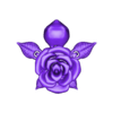 turtle-rose-small.stl Rose Turtle