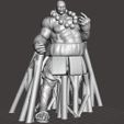 support-500.jpg STL file Monk Warrior / Moine Guerrier・3D printer model to download