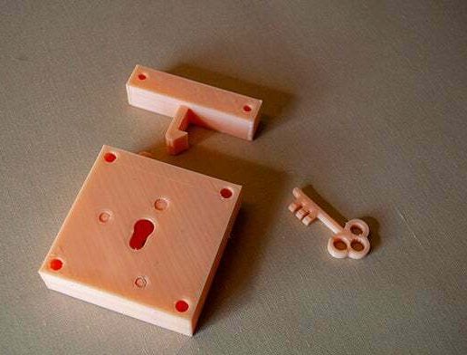 Box Lock - 3D model önizlemesi