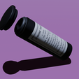atabrine-tablets-rendering.png Atabrine tablets container WW2 for malaria pills