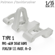 rear.png 1/35th Type 1 single link workable tracks for Panzer III A-D