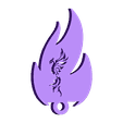 LlaveroFenix v1.stl Key ring