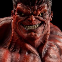 front.jpg Download STL file Red Hulk • 3D printable design, CrazyModel