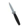 model-50.png Low Poly Stainless Steel Tactical Combat Knife With A Silver Blade And Black Grip
