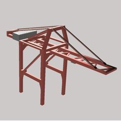 1.jpg STL file Container Crane・Model to download and 3D print