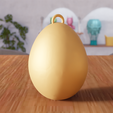 untitled7.png 3D Easter Egg Tree Ornament Archivo STL - 328
