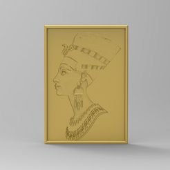 1.jpg STL-Datei Queen NEFERTITI kostenlos・Vorlage für den 3D-Druck zum herunterladen