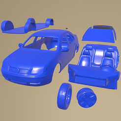 b27_005.png STL file Volkswagen Jetta Sedan 2003 PRINTABLE CAR IN SEPARATE PARTS・3D printable model to download
