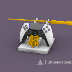 suporteharry.png Файл STL SUPPORT PS5 hogwarts legacy (Harry Potter) - КОММЕРЧЕСКОЕ ИСПОЛЬЗОВАНИЕ・3D-печатная модель для загрузки