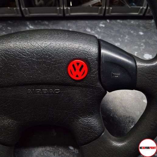 🏌️ VW Golf MK3 / Vento - Sobreposição do logótipo do volante
