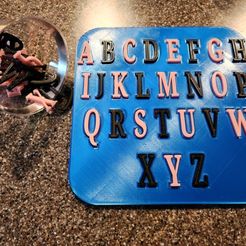 20230913_180951.jpg STL file Alphabet Board・Design to download and 3D print