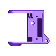 Kame_Bracket_right.STL STL file Kame: quadruped robot (version with cheap servo)・3D printing template to download