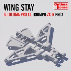 umw1-wingstaty.jpg STL file Wing Stay Ultima Pro XL Triumph ProX・Design to download and 3D print