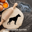 CUTTERS.png Dog cookie cutter pastry dough biscuit sugar food