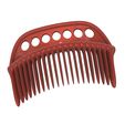 Hair-comb-15-v3-000.jpg FRENCH PLEAT HAIR COMB Multi purpose Female Style Braiding Tool hair styling roller braid accessories for girl headdress weaving fbh-15 3d print cnc