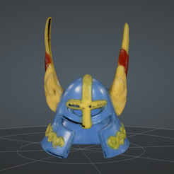 NLHelm1.png Fichier OBJ Casque Northlord de Donjons et Dragons・Modèle imprimable en 3D à télécharger