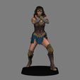 01.jpg WonderWoman - Justice League low poly 3d print
