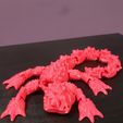 20240419_003105.jpg Lézard articulé / Dragon Flexi - Support libre - Print in Place