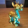 Flexi Print-in-Place llamacornio (llama unicornio)