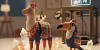 NAE Studio | Minimal Latin Christmas Animal Collection