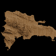 2.png Topographic Map of Dominican Republic – 3D Terrain