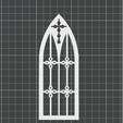 Screenshot-2026-06-16-120702.png Gothic Windows STL & SVG  Set-3   (18 Authentic Designs in 1) | Wall Decor | Detailed Customizable Gothic  Cathedral Windows