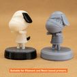 CultsFilamentandResin.jpg Animal Crossing Lucky 3D Model - Amiibo Scale -  3d Printable Animal Crossing New Horizons Figure