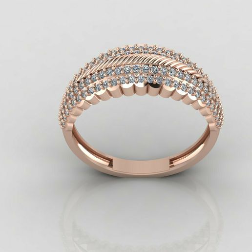 WOMEN RING STONE DIAMOND STL DETAILS GRAM RING MODELS 3D PRINT MODEL 3D model