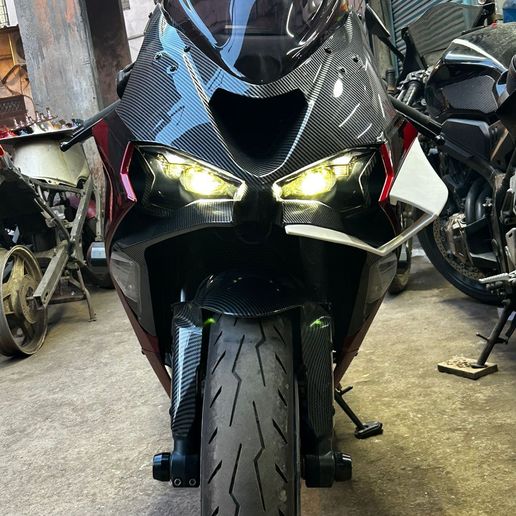 🥷 winglets / spoiler for kawasaki ninja zx6r・ STL File for 3D printing ...
