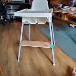 20230827_145226.jpg Ikea "Antilop" High chair Footboard  bracket