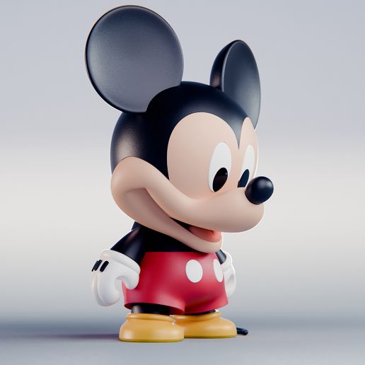 MunnyLegend_Mickey2024_3DPready_StillTurntable_315deg_1b1.jpg Munny Legend | Mickey 2024 | Figurita Artoy Articulada