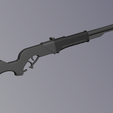 50002.png caitlyn rifle - arcane model for 3d print and cosplay