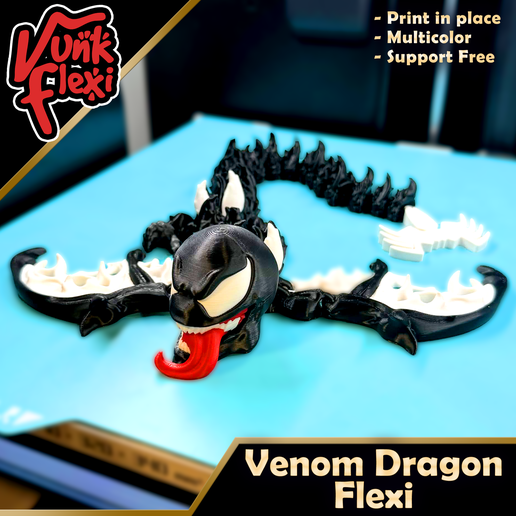 Venom Dragon MultiColor Flexi Print-In-Place