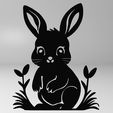 3-31.jpg Cute Bunny, Easter bunny line art, Easter bunny wall art, Easter bunny decor, bunny