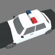 Low_Poly_Police_Car_01_Render_04.png Low Poly Police Car // Design 01