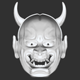 2023-11-22_15-27-25.png The Tengu mask in traditional Japanese style 3D model