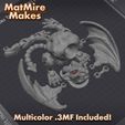 Gargoyle-3MF-copy.jpg Gargoyle, Spooky Articulated Flexi,  Multicolor 3MF