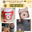 Screenshot-2026-07-16-at-3.23.54 PM.png H3L007 Vintage instax (photo pop-up) Keychain – Push-Button Mechanism, No Glue | 3-Color Multicolor 3MF (Bambu Lab + Creality) | Commercial License for Prints