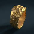 Stone_Ring-0003.png Fichier STL Bague en or・Objet pour impression 3D à télécharger