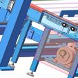 000014.jpg Automatic Pallet Stacker with Roller Conveyor 3D CAD Model