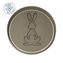 Rabbit_Pose_20.jpg Rabbit Pose (no 20) - Cookie Cutter - Fondant - Polymer Clay