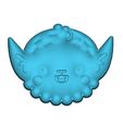 305159560_1263410601163871_7983076310979494115_n.jpg Kawaii Werewolf Solid Model for Mold Making, Vacuum Forming, silicone mold making, bath bomb, soap