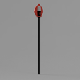 Alastor-Microphone-Staff-Prop-Hazbin-Hotel-2.png Alastor's Microphone Staff/Cane from Hazbin Hotel Cosplay Prop (Toolless!) (Accurate Size!! Over 4.5 feet tall!))