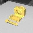 Ubicaion-Impresion-Polaroid.jpg Файл STL Сувенирная мини-камера Polaroid・3D-печатный дизайн для загрузки