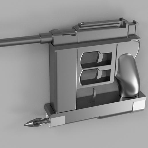 AOT Grapple Gun Stl - 3D model önizlemesi