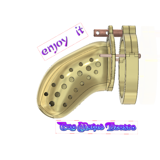 Mnnliche Keuschheitsvorrichtung Cock Cage Penis Ring  Jungfrulichkeitsschloss Keuschheitsgrtel Adult Game Sex Toy locker  cuckold v48 3d print and cnc STL Datei fr Cults