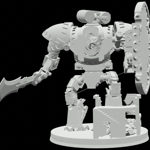 🔫 Chaos Knight・ STL File for ・Cults
