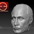 CGtrader5.jpg Vladimir Putin - Hot Toys Head Sculpt - Action figure onesixth