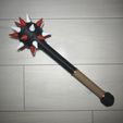 Modular-Spiked-Mace,-Heavy-Ball-Head-2.jpg Modular Spiked Mace, Heavy Ball Head, Customizable Build